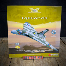 Corgi Aviation Diecast Model Avro Vulcan B2 XM597 Falklands Black Buick