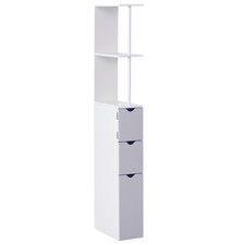 54" Tall Bathroom Linen 2-Tier