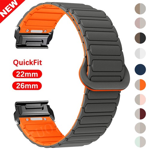 Magnetic silicone watch band - magnetic,