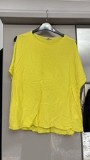 Cold Shoulder Yellow Top