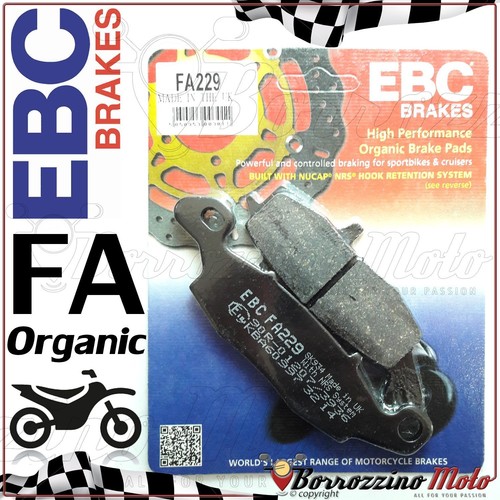 Brake pads front - front, organic