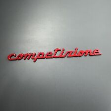 FIAT ABARTH COMPETIZIONE RED