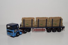 B9 1:50 CORGI CC11905 ERF EC 11 EC11 TRUCK WITH TRAILER LOG WOOD MILLICANS