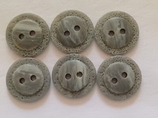 15mm 24L x 6 Slate Grey 2 Hole