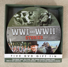 WW1 & WW2 STORIES  5 DVD GIFT
