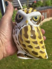 Sargadelos Ceramic Owl , rare and discontinued.