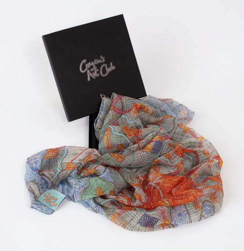 Grayson perry silk scarf - grayson,