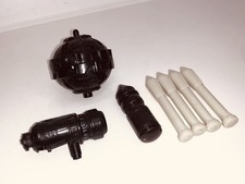 Star Wars Clone Wars Republic Gunship Crumb Bomber Missiles 2002 Hasbro Toys