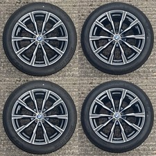 BMW 740M GENUINE ALLOY WHEELS BRIDGESTONE TYRE SET X5 G05 X6 G06 8071996 8071997
