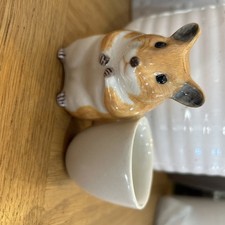 Great Condition Mouse Ceramic Quail Egg Cup