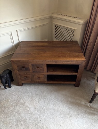 Next mango solid wood unit - wood,