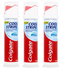 3x Colgate Cool Stripe