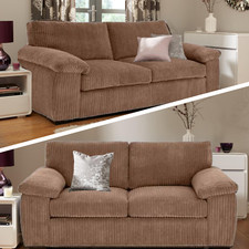 Capri  Jumbo Cord Fabric Sofa