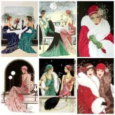 ELEGANT ART DECO 2 OF EACH