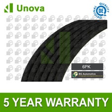 V Ribbed Drive Belt Unova Fits