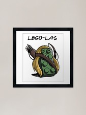 Lego-las Framed Art Print