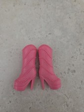 Barbie Doll Pink Cowboy Boots Not Used High Heels