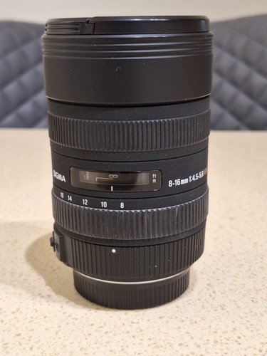Sigma hsm 16mm - dc, f4.5-5.6