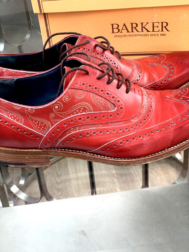 Mens barker mclean brogue - mclean,