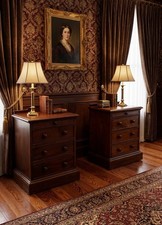 VICTORIAN BEDSIDE TABLES