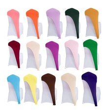 Stretch Chair Cover Folding Elastic Chair Protections Cover Chair Hood Sash