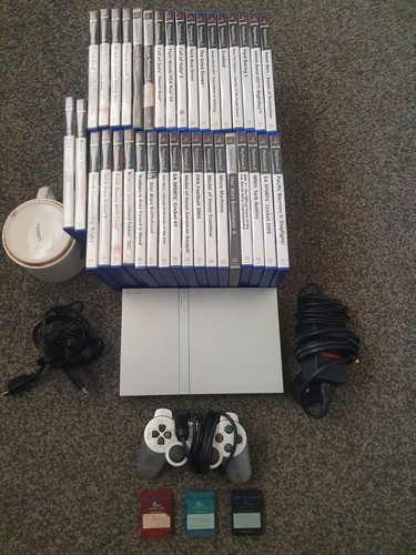 Ps2 slim silver - slim, console