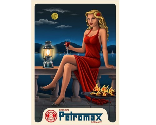 Petromax retro tin - tin, plate