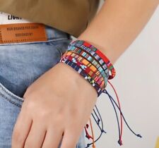 Boho Bohemian Style Handmade Friendship Bracelet/Anklet