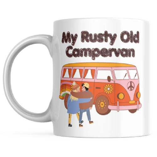 Rusty old campervan - rusty,
