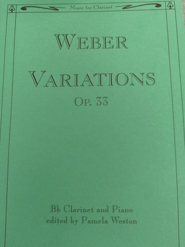 Weber variations 33 - 33, for
