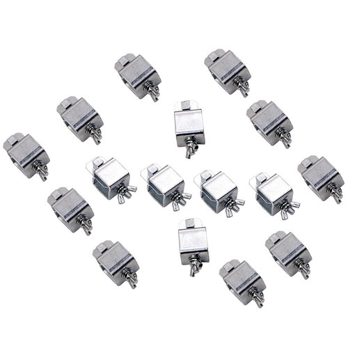 16pcs butt welding clamps - welding,