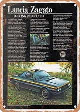 METAL SIGN - 1979 Lancia