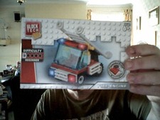 Block tech fire engine - block,