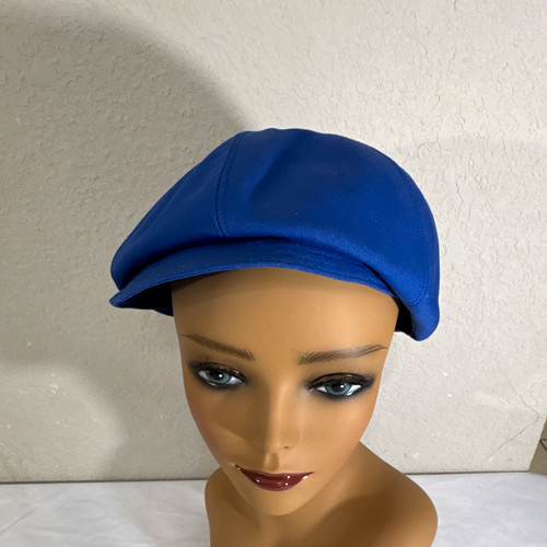 Neiman marcus blue newsboy cap - marcus,