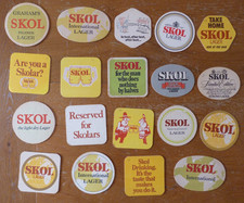 Pack 19 Old  & New SKOL Lager