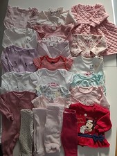 Girls' Baby Clothes Bundle 0-3 Months