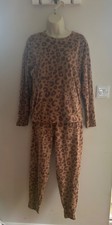 M&S - Medium - Lounge Suit, Brown Leopard Print BNWOT !!!