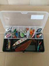 Pike Predator Perch Fishing Tackle In Box ( Please Read Description )