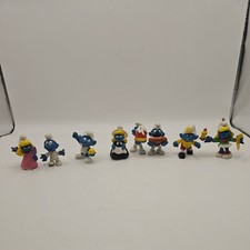 Vintage Smurf Figure Bundle 