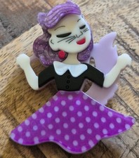 Modern Acrylic Handmade BROOCH