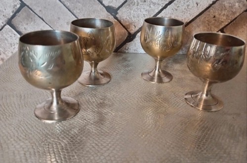 Vintage set engraved - of, 4