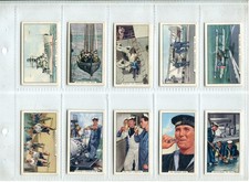 The Navy 1937 Gallaher Park Drive Cigarette Cards - Full Set of 48 Cards