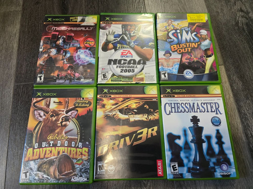 Lot xbox games - of, cases