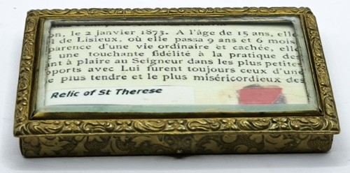 Reliquary with relic st - reliquary,