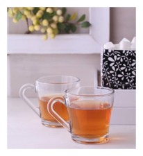 NEW - Glass Tea Coffee Mugs