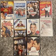 10x dvd bundle. Jim Carrey, Adam Sandler, Steve Martin, Will Ferrell. 12 Movies.