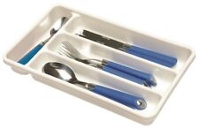 Camp4 White 4 Position Cutlery Tray - Ideal for caravans & motorhomes!