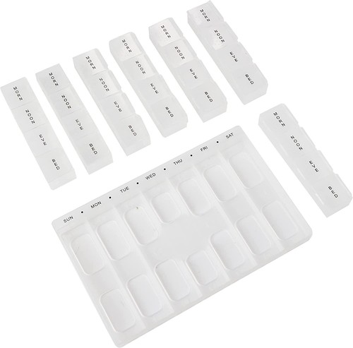 Pill box daily tablet - box,