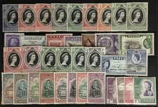 British Commonwealth QEII 1953-61 Omnibus Sets Collection MH