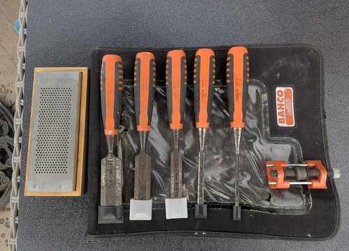 Bahco chisel set - 424p, x5